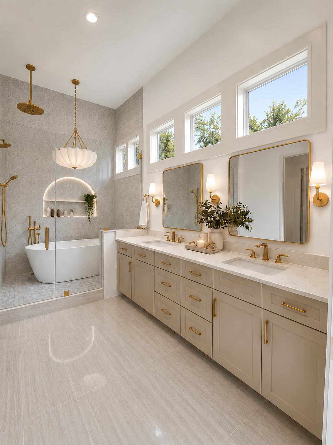 Image 2: Master Bathroom (rendered)