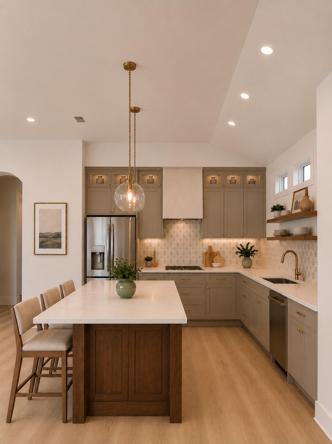 Image 3: Chef's Kitchen (rendered)
