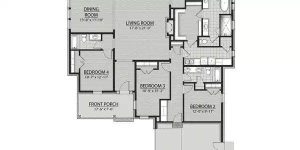 Image 2: Harvey BH II Floor Plan