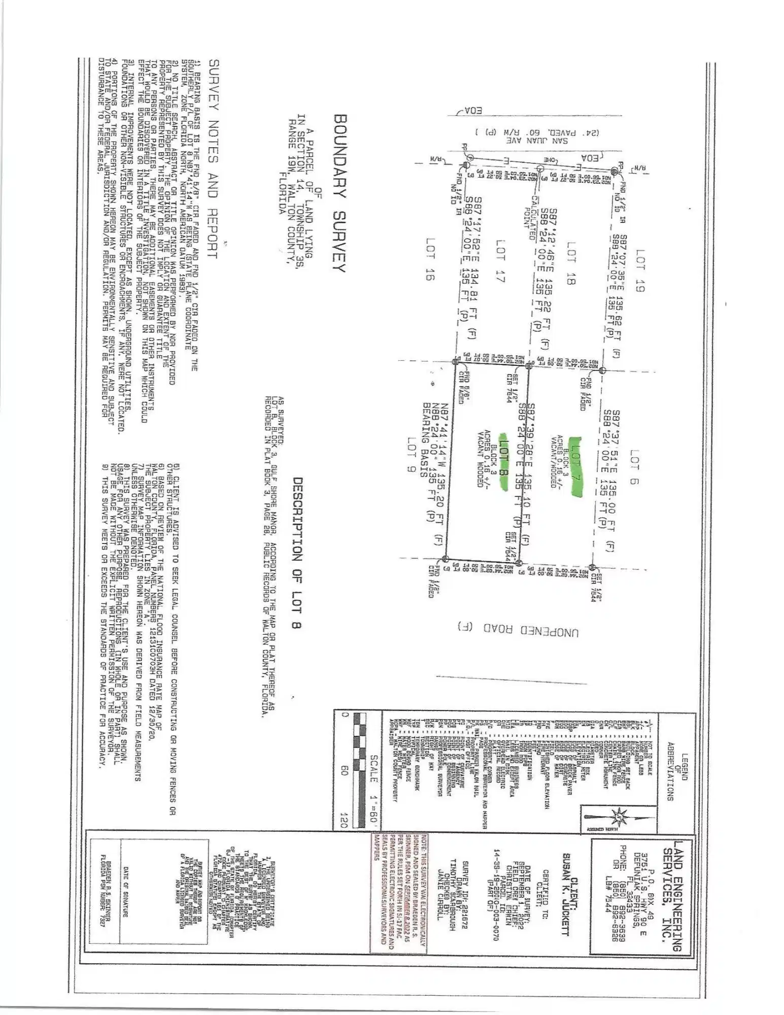 Image 1: Survey Lots 7 & 8 Blk 3, GSM