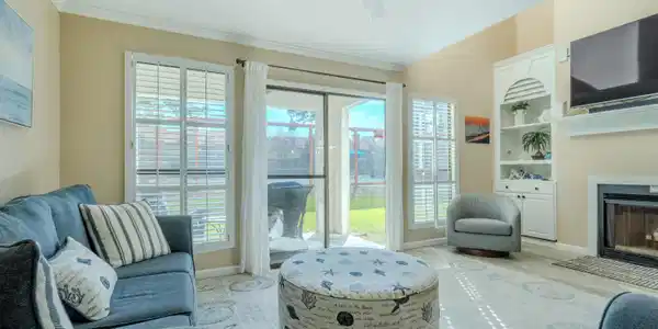 Image 3: Living Room to porch view