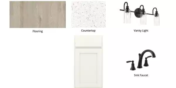 Image 4: VIL 24A Half Bath selections
