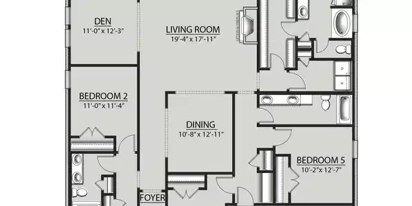 Image 3: Hickory AG Floor Plan