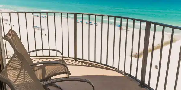 Image 4: Gulf Front Balcony