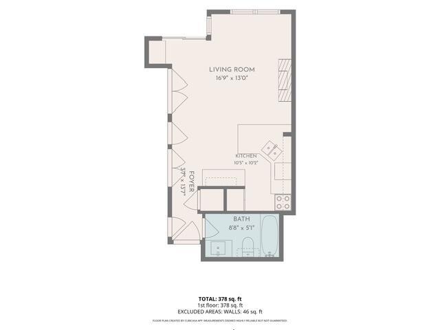 Image 2: 2D Floor Plan for 775 Gulf Shore Drive S