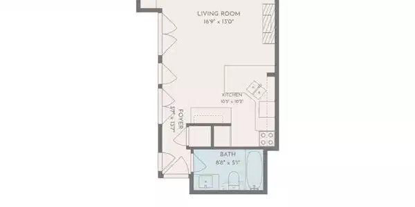 Image 2: 2D Floor Plan for 775 Gulf Shore Drive S