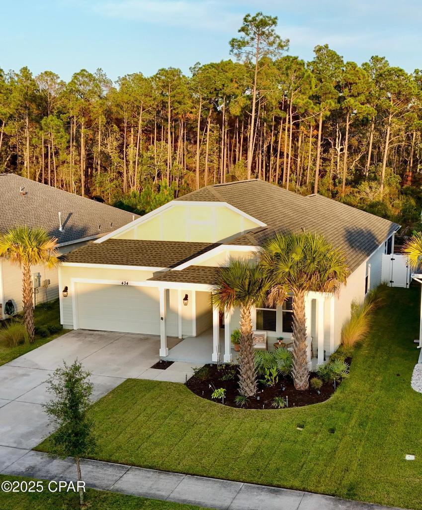 Image 3: Drone view of property