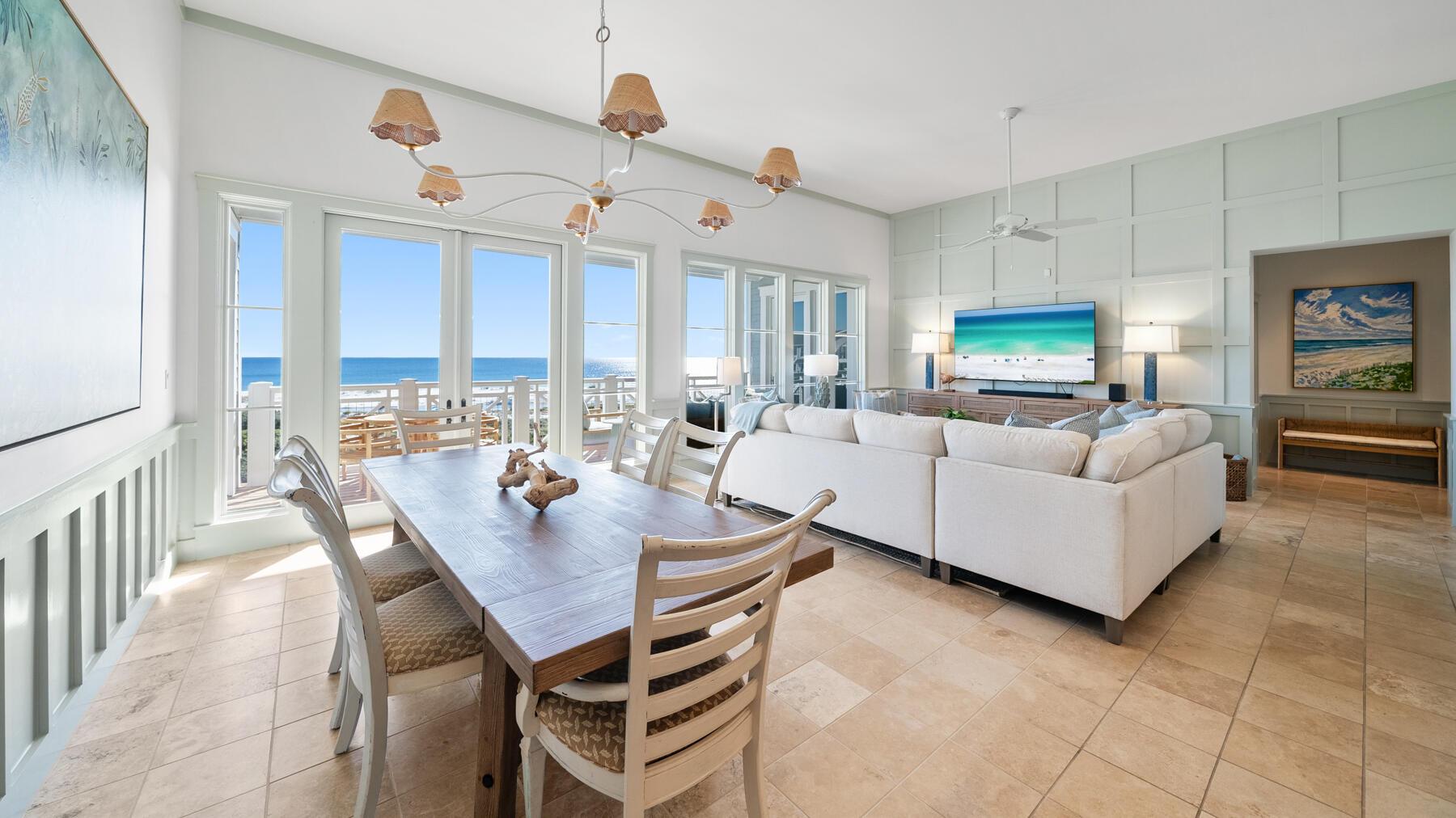 Image 2: Open living and dining area