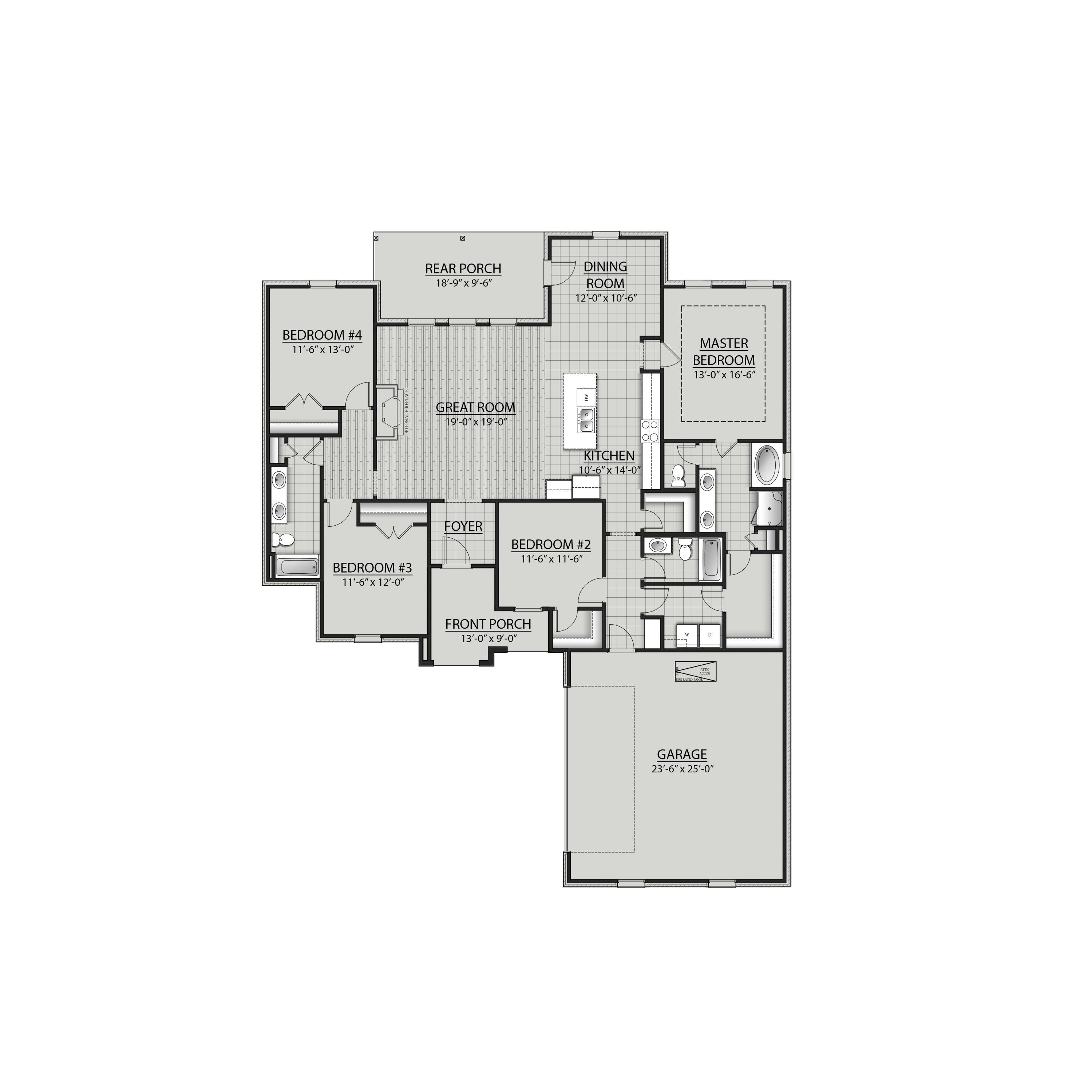 Image 2: Klein B-H III Floor Plan