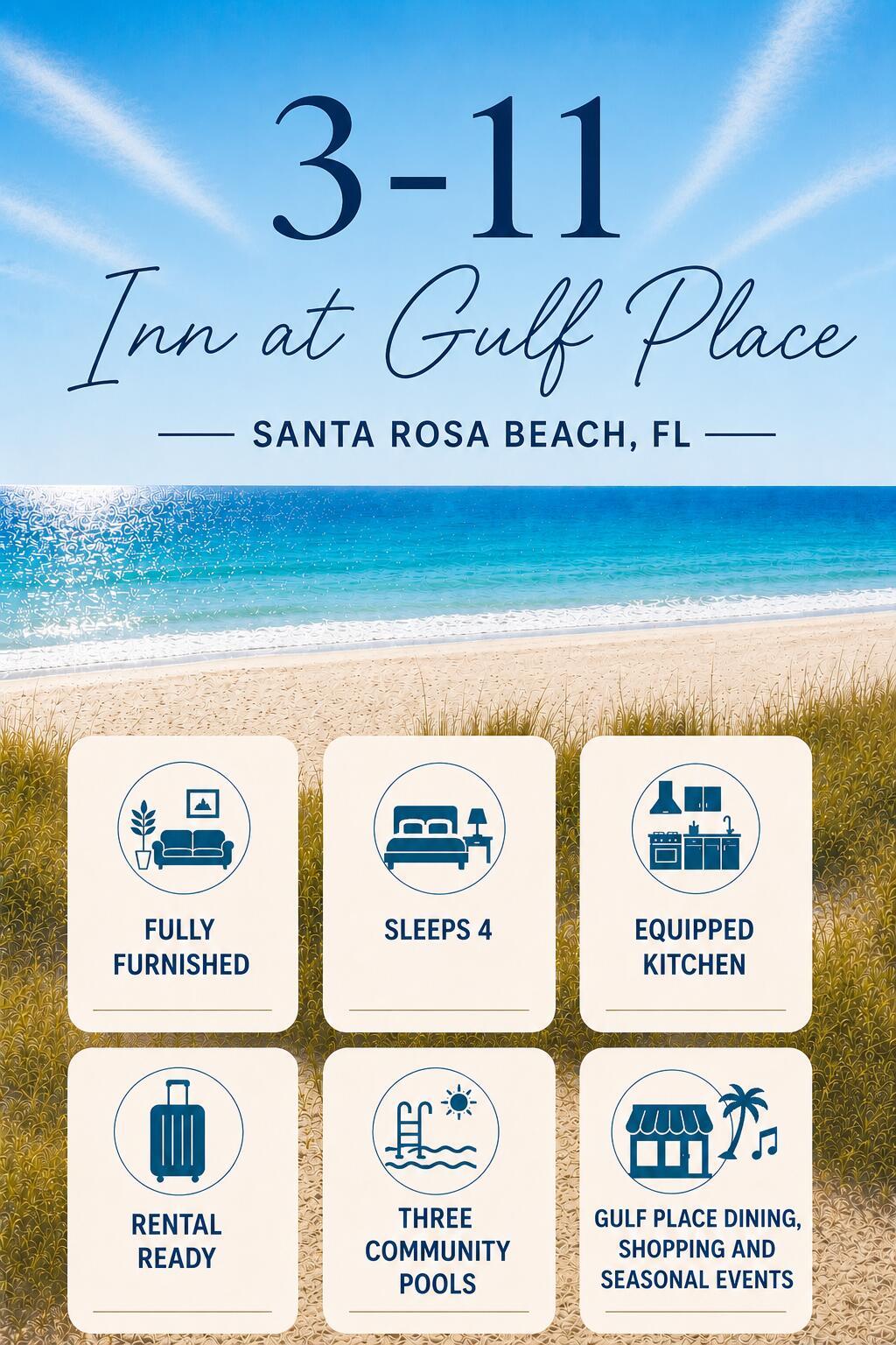 Image 2: Inn at Gulf Place Unit 3-11