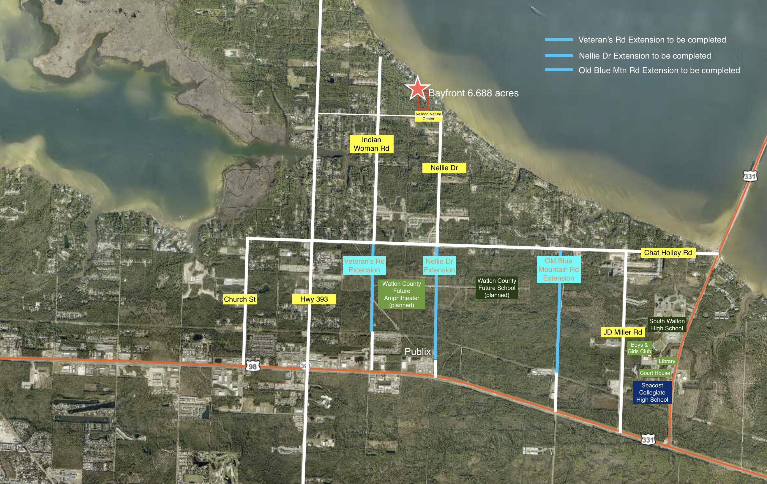 Image 2: 6.688 acres bayfront Map