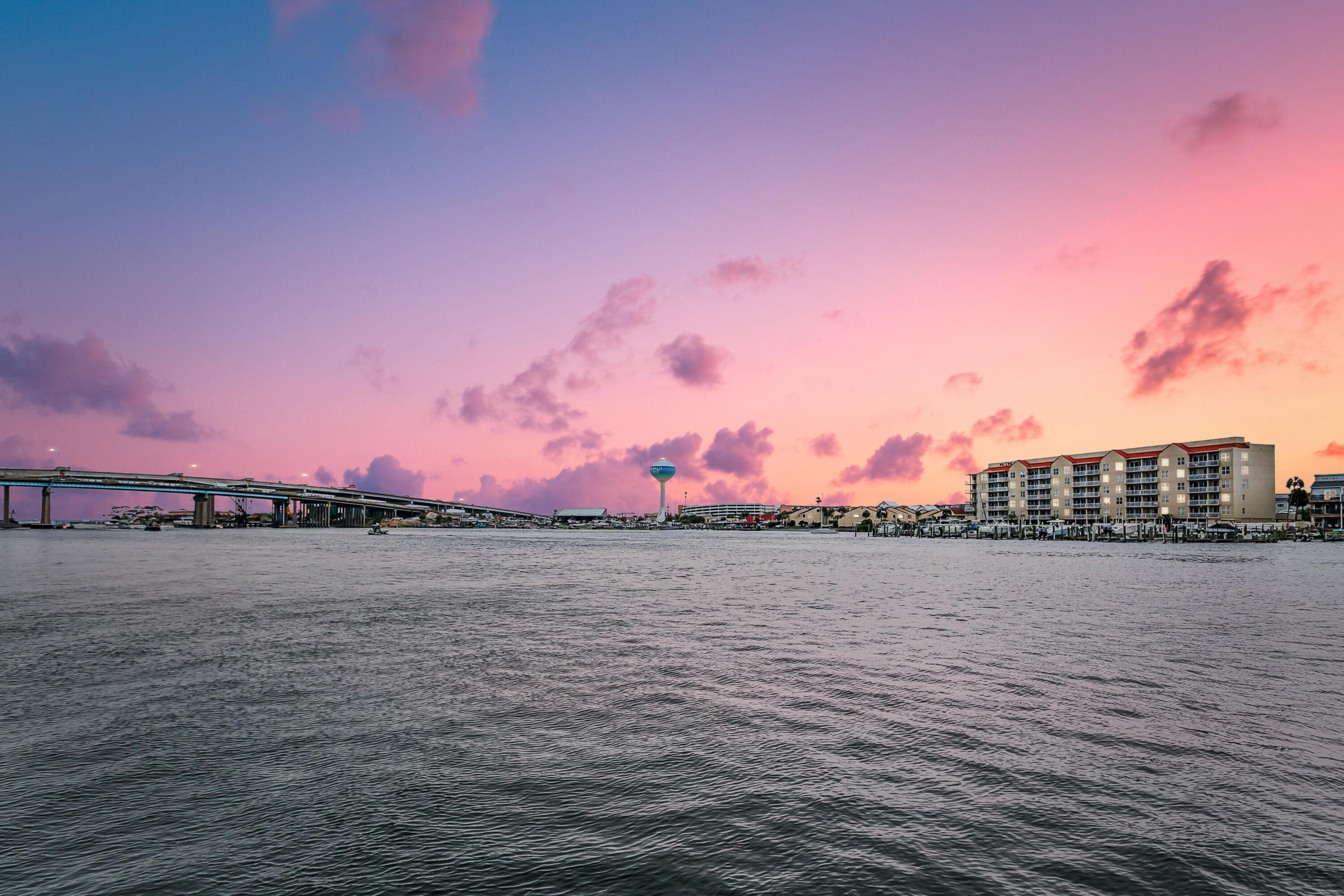 Image 3: Sunset on the intercoastal waterway