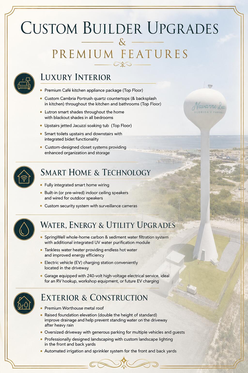 Image 3: FEATURES | Custom Beach Home
