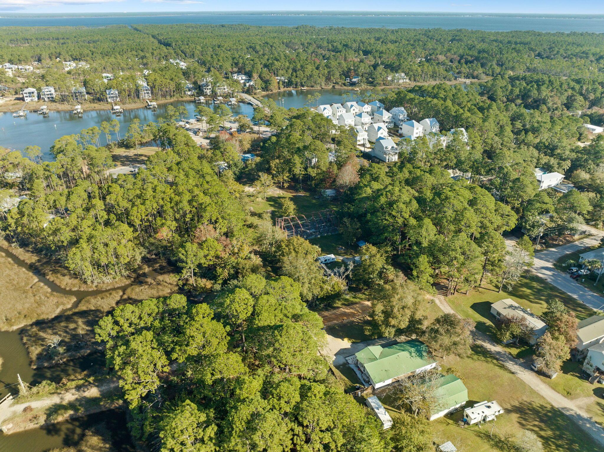Image 3: Aerial View of Hogtown Bayou