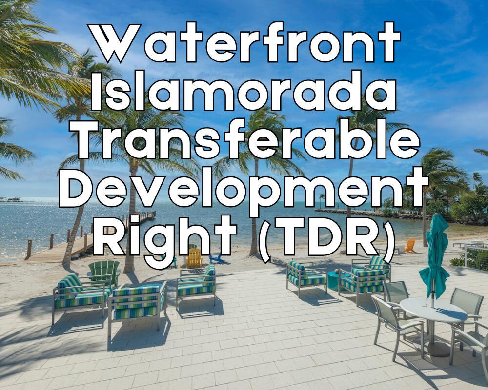 Image 2: Islamorada waterfront TDR for sale