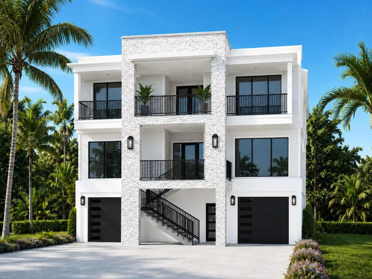 Image 1: Alternative Exterior View#1 _Black Garag