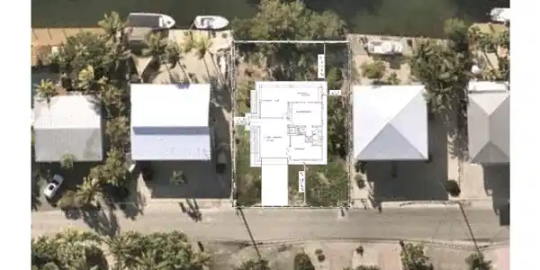 Image 2: 142 GULFVIEW DRIVE MHK SKETCH aerial