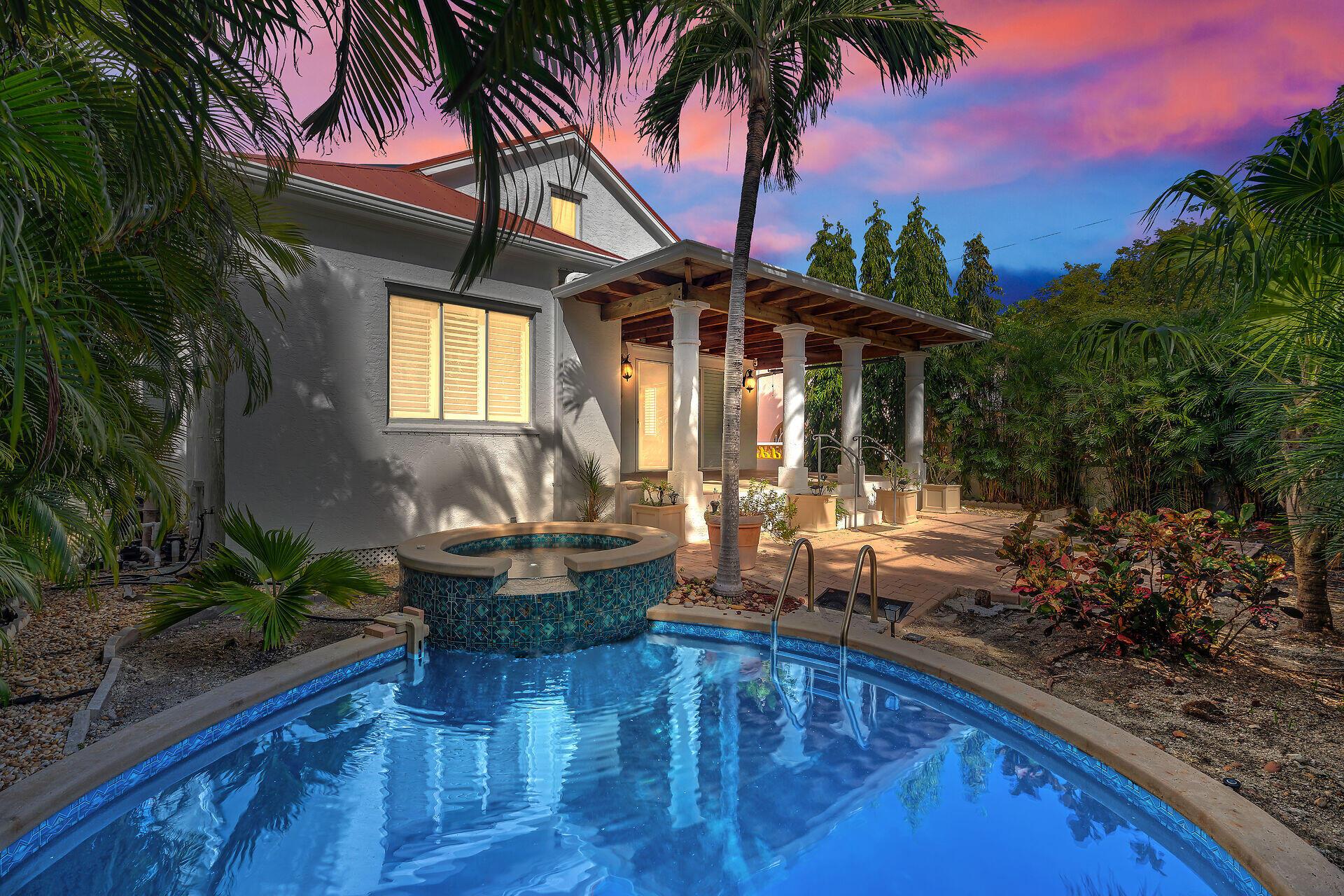 Image 1: Pool & spa