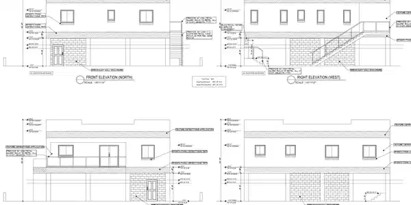 Image 3: Concrete home, steel beam