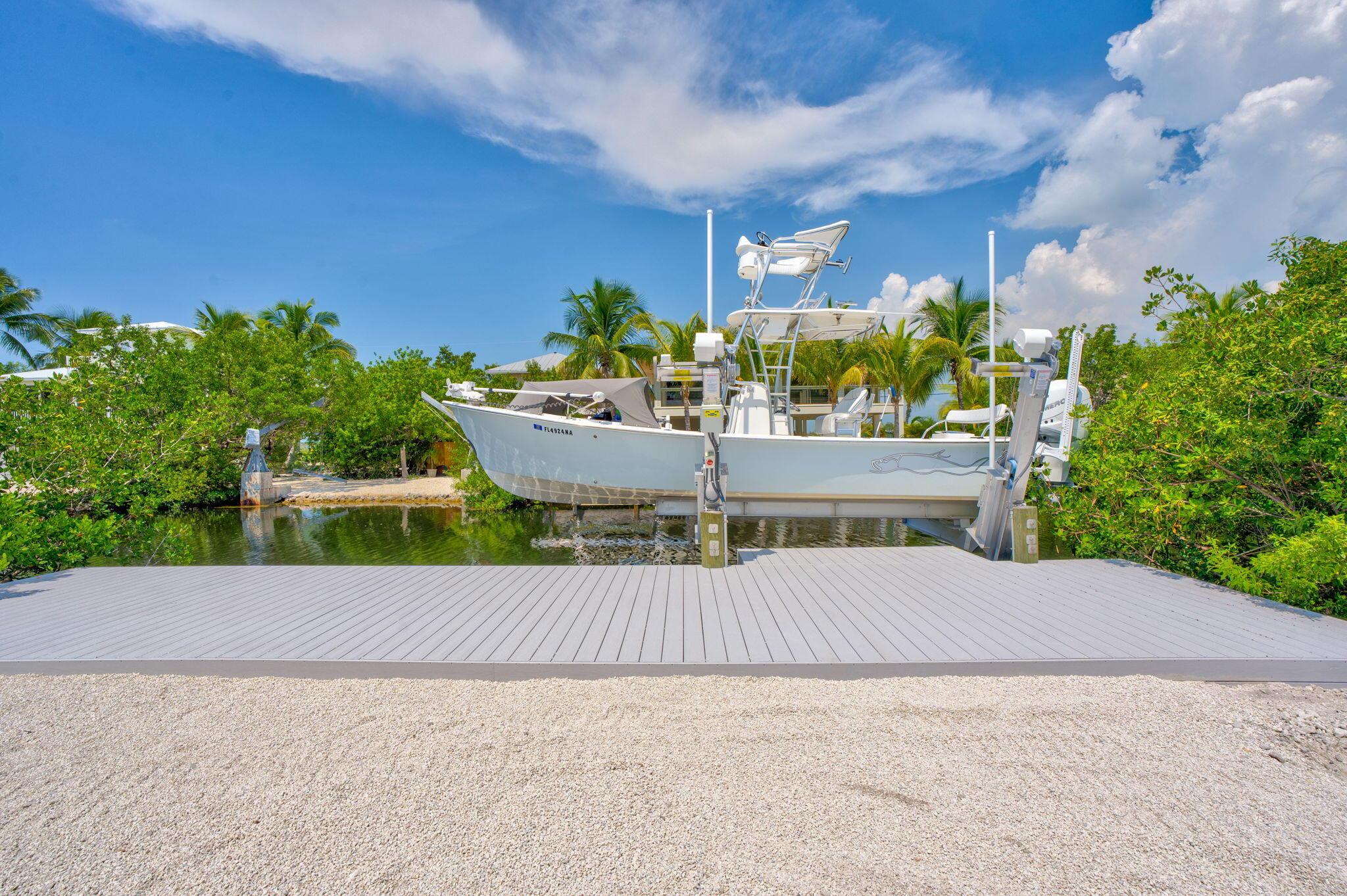 Image 2: Canal and Boat Lift