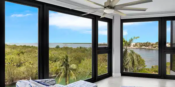 Image 3: Open Living Area with Water Views