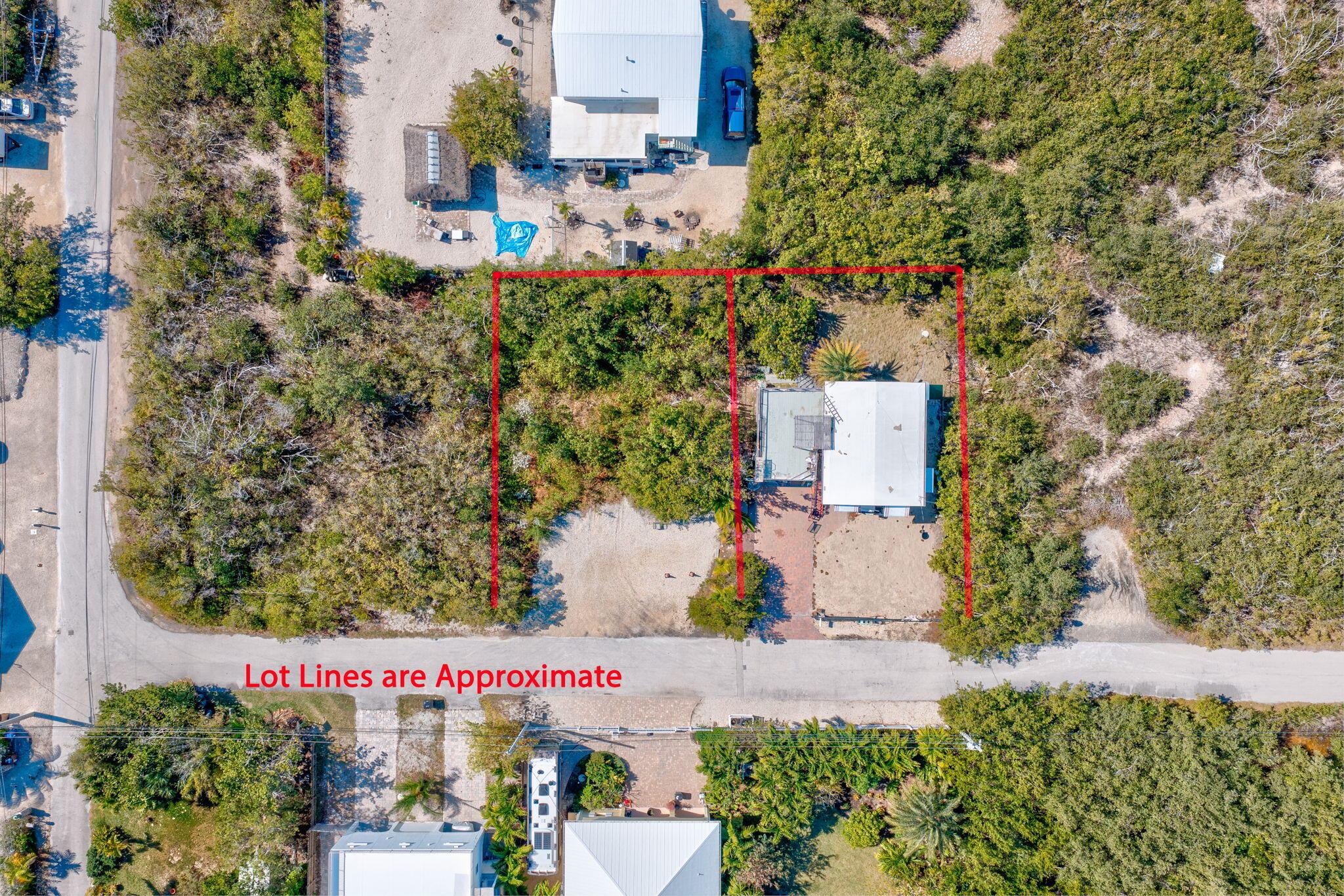 Image 3: Aerial with Approx.  Lot Lines