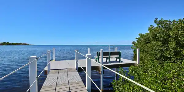 Image 2: Sunset Views from the dock