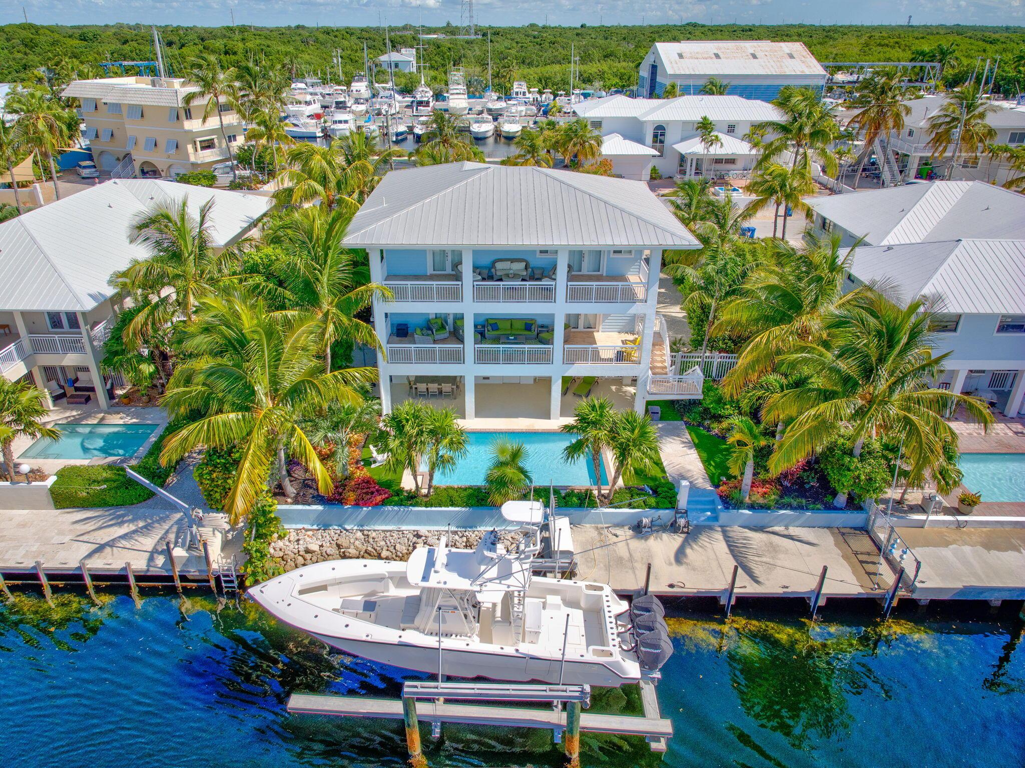 Image 3: Aerial of back of house