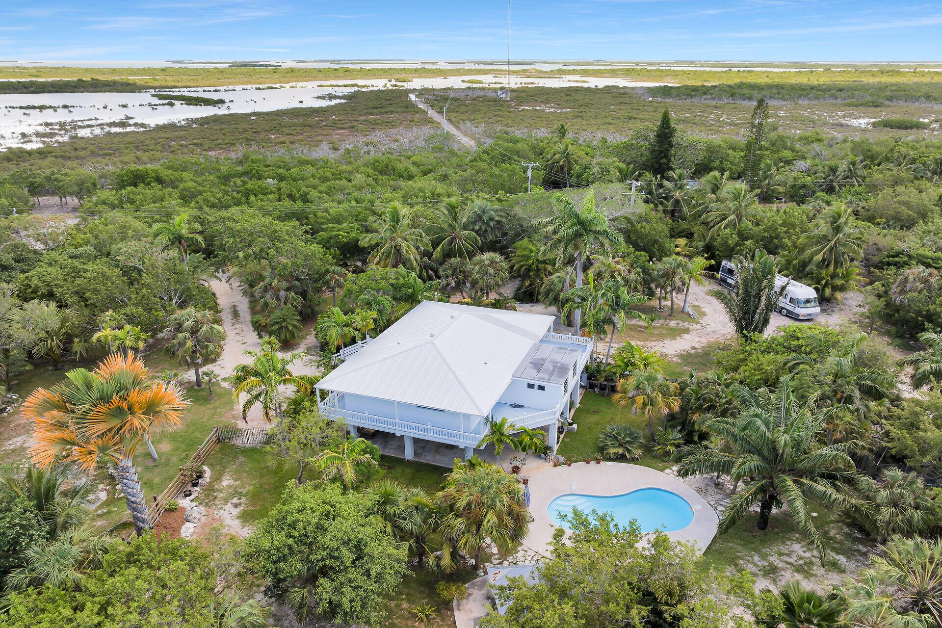 Image 4: aerial with pool