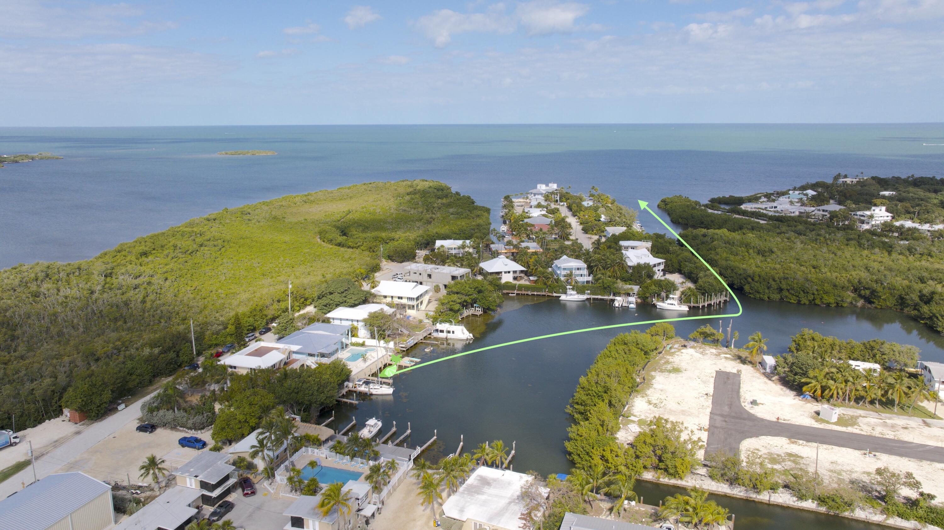 Image 2: 02 SaltyLime Aerial Lagoon to Open Water