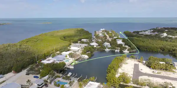 Image 2: 02 SaltyLime Aerial Lagoon to Open Water