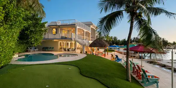 Image 2: Property and pool