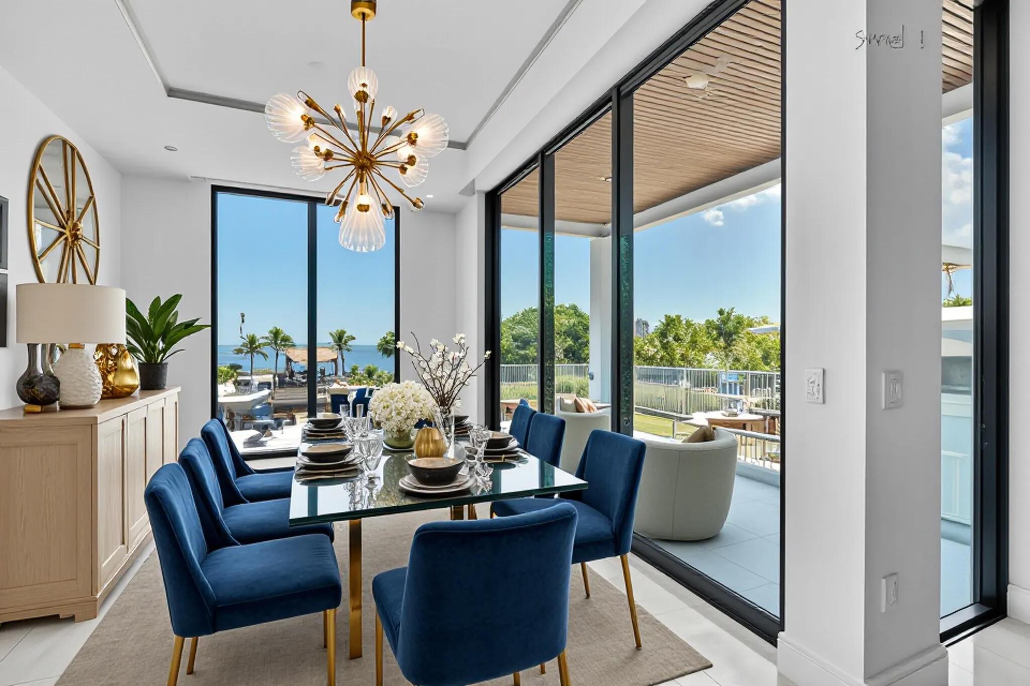 Image 4: Staged Dining Room