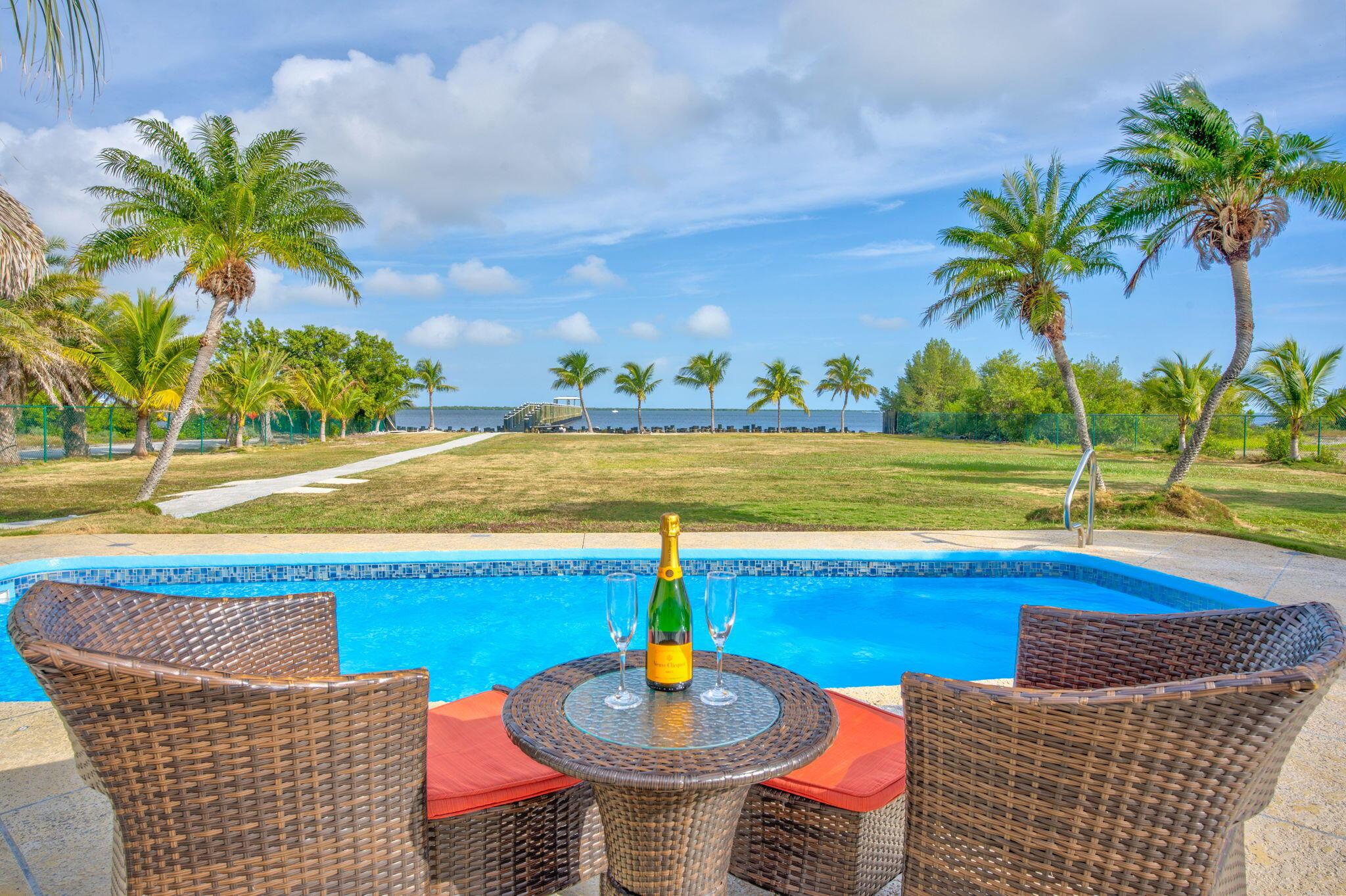 Image 1: Pool, open water view 1