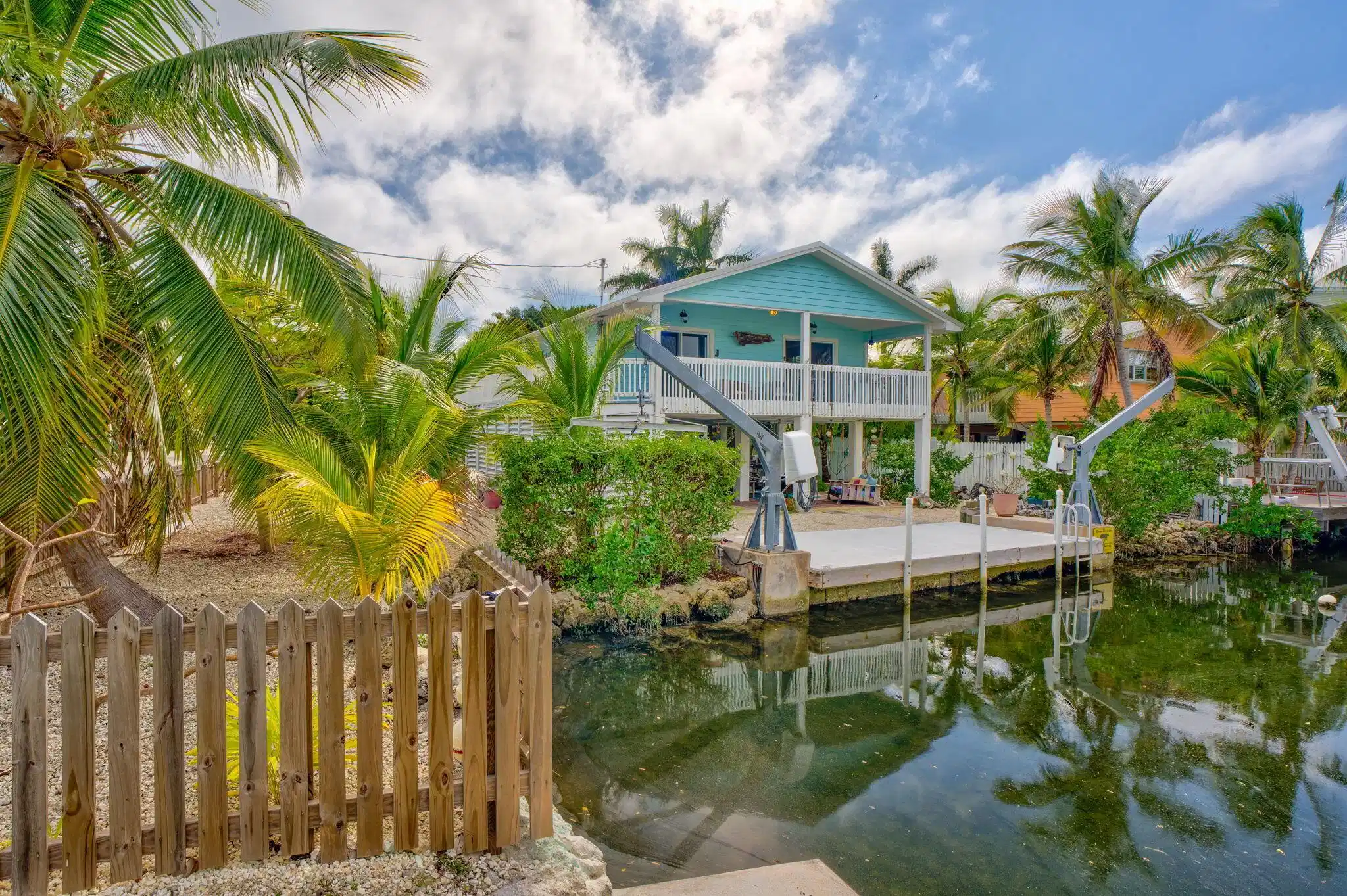 Image 1: Canal Front Home