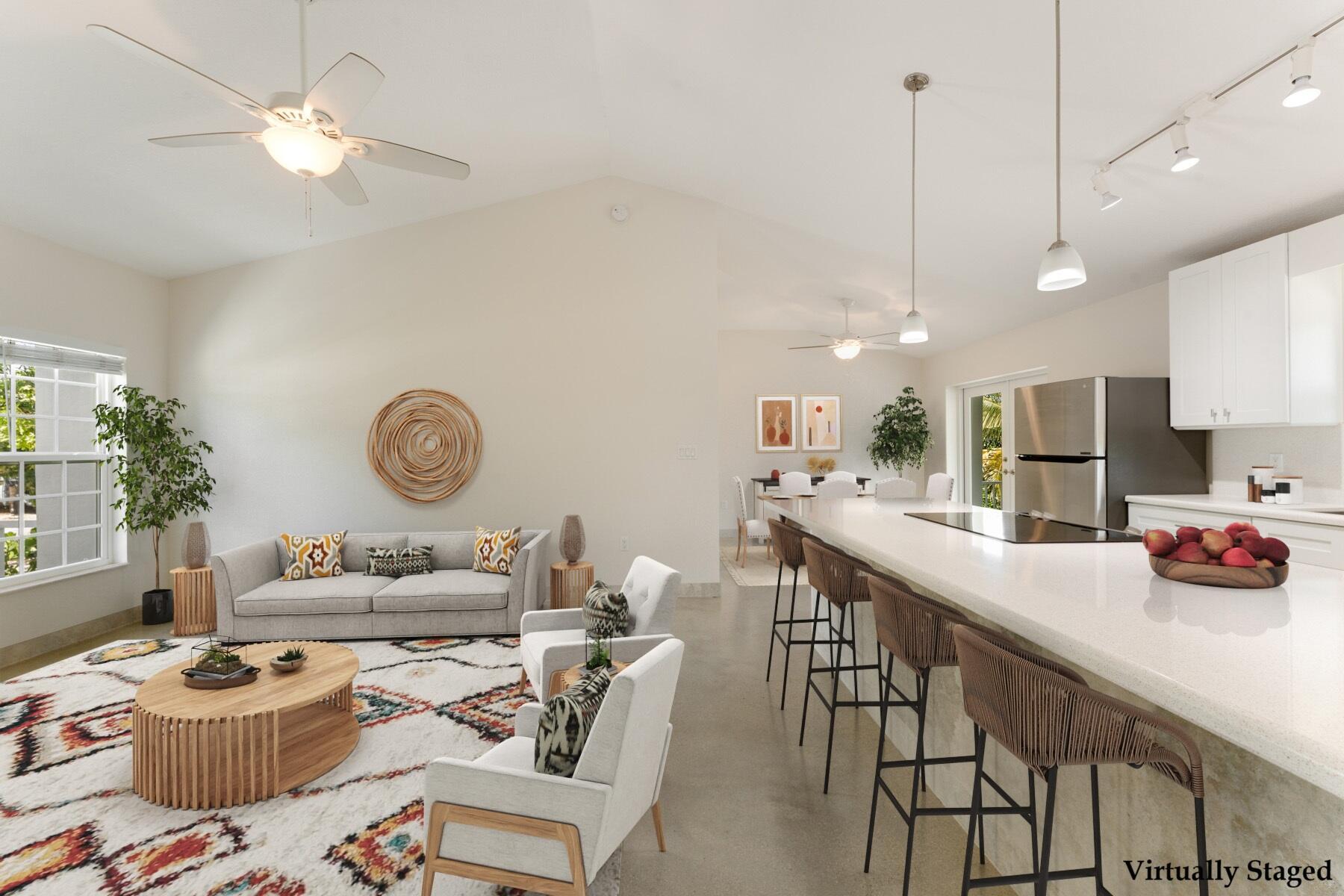 Image 2: Long Bar Top Seating
