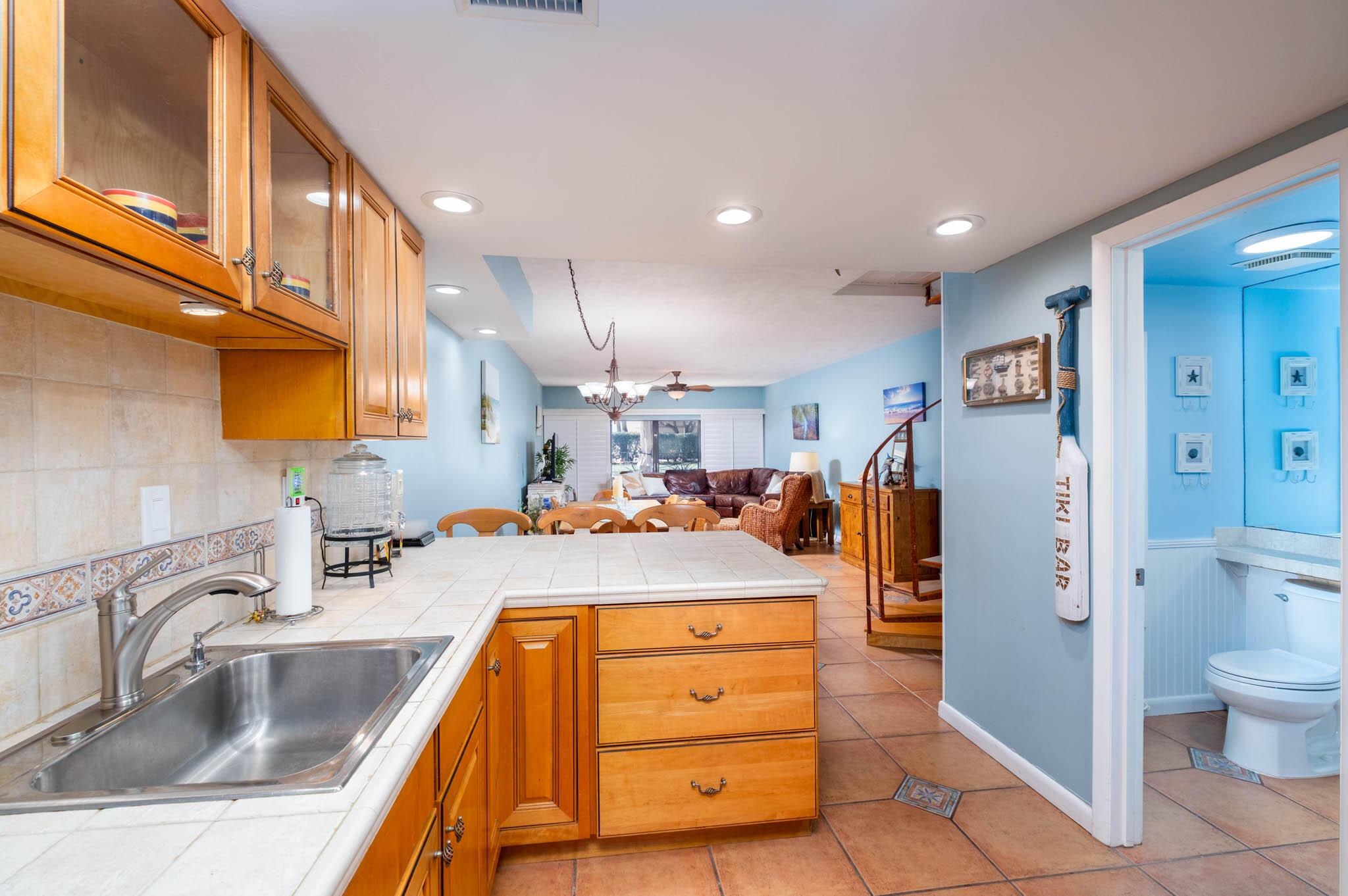 Image 2: Updated & enlarged kitchen