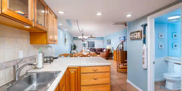 Image 2: Updated & enlarged kitchen