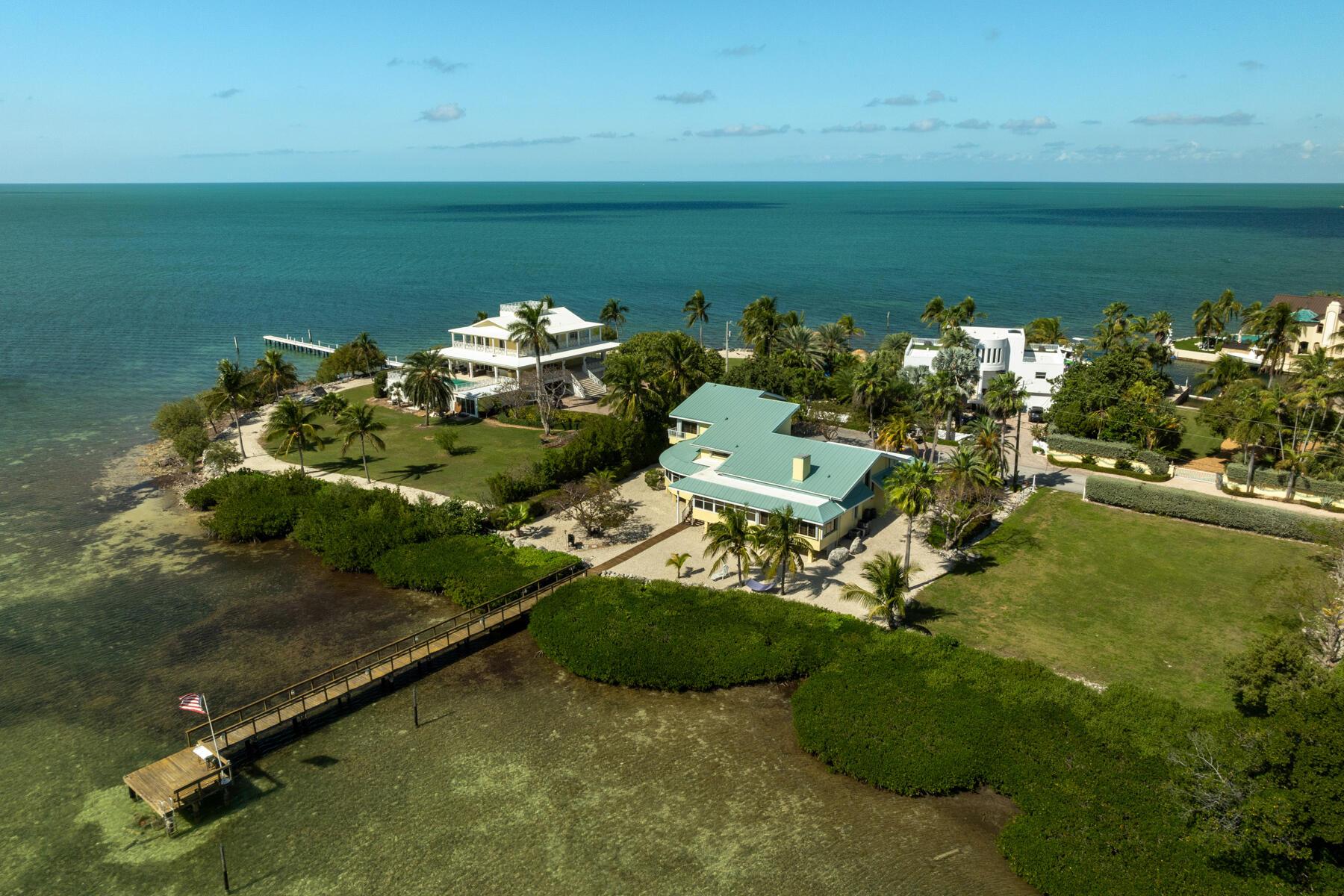 Image 3: Aerial of East side of home