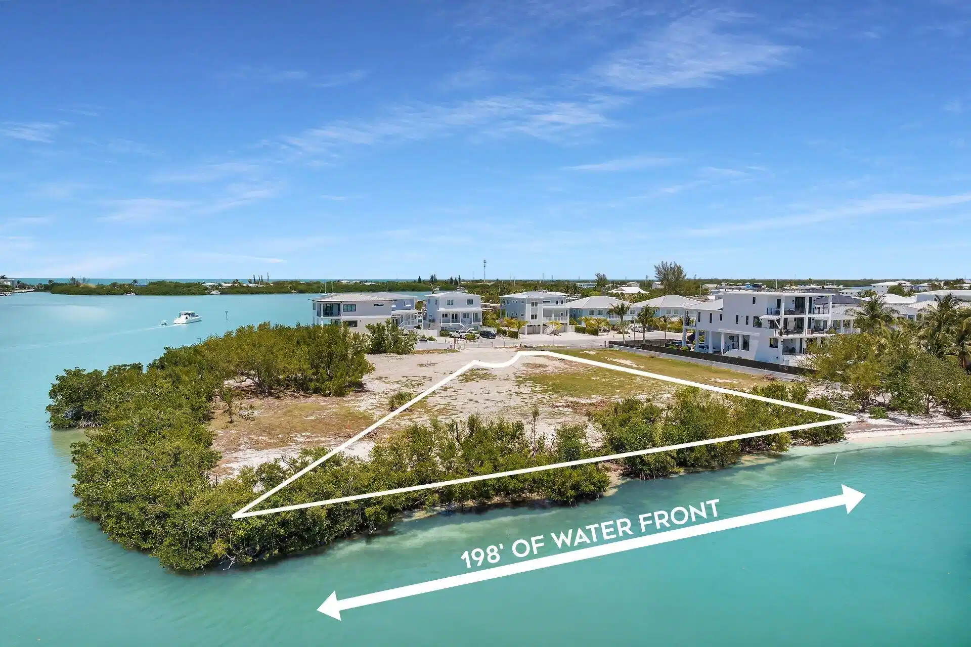 Image 1: Lot and Water Frontage