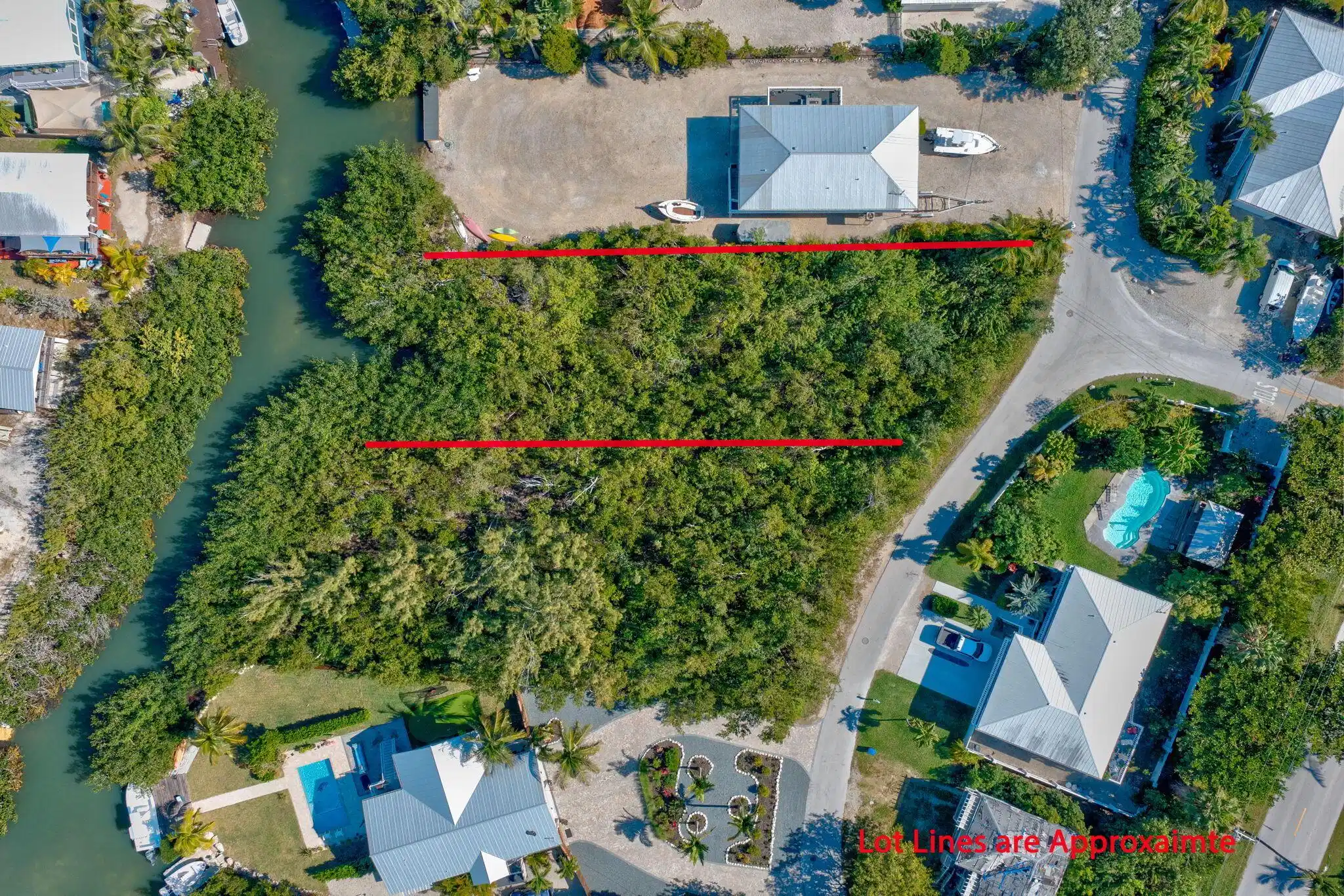 Image 1: Aerial with Approximate Lot Lines