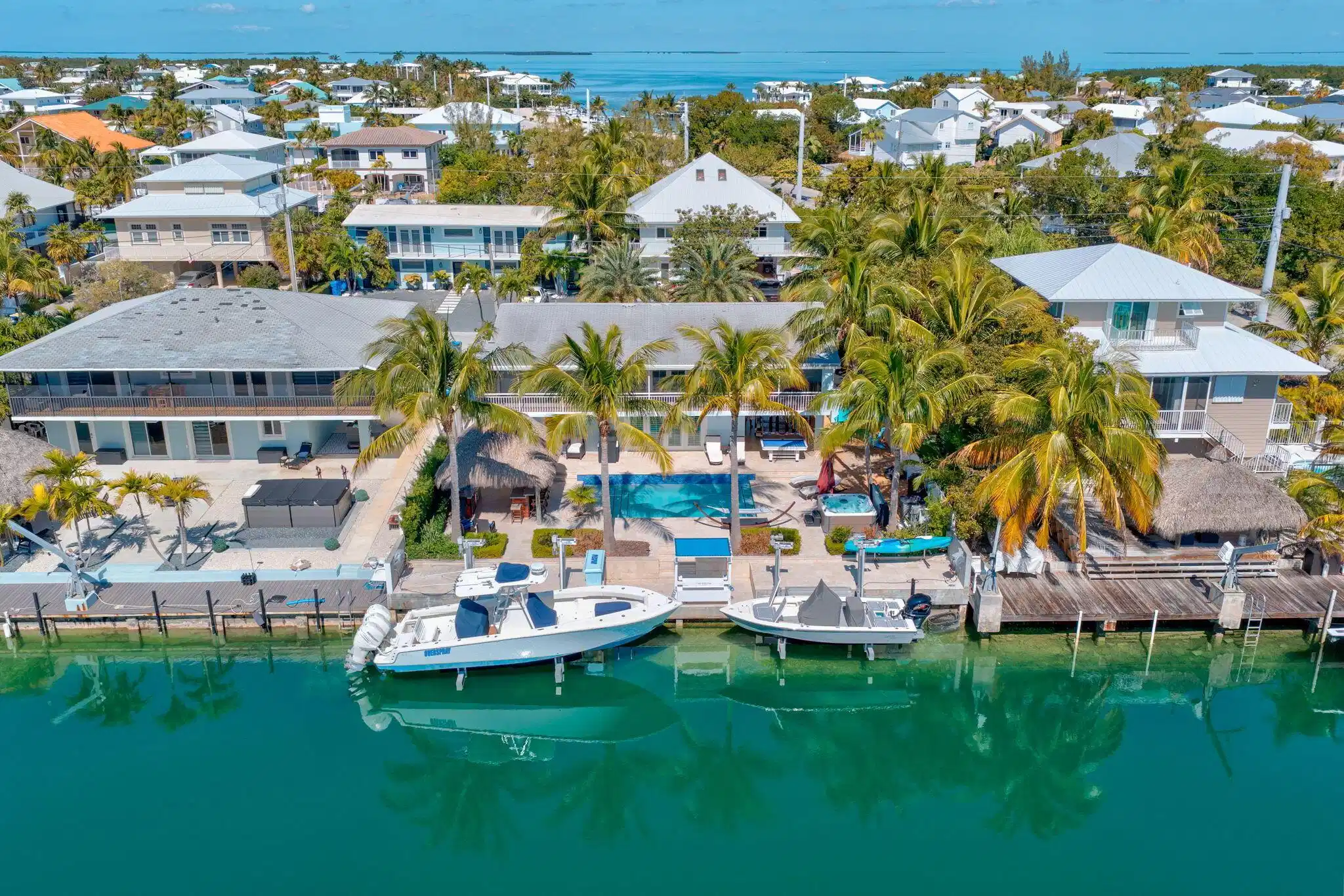 Image 1: Backyard Waterfront Lifestyle View