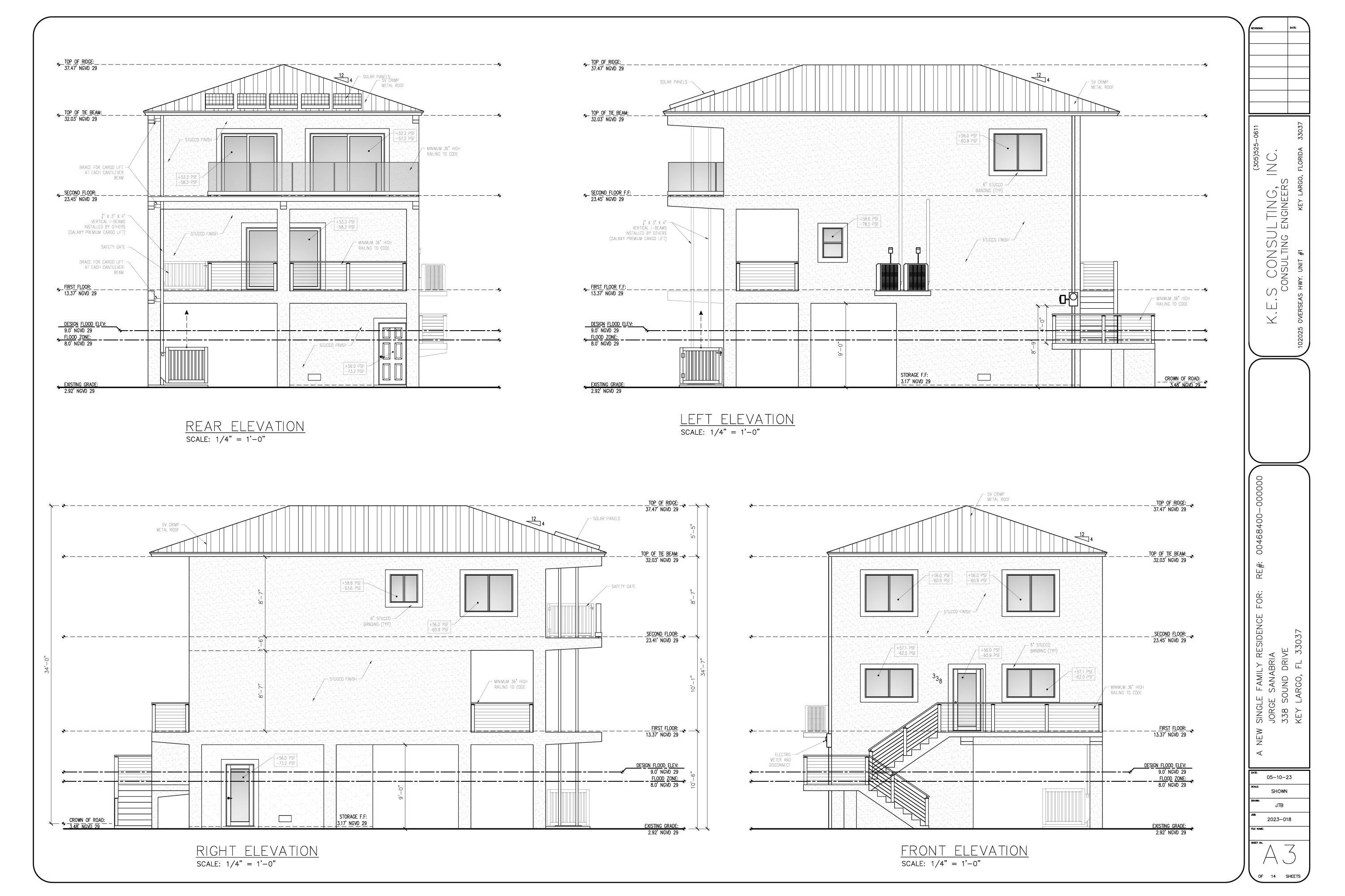 Image 3: Exterior of 338 Sound rendering