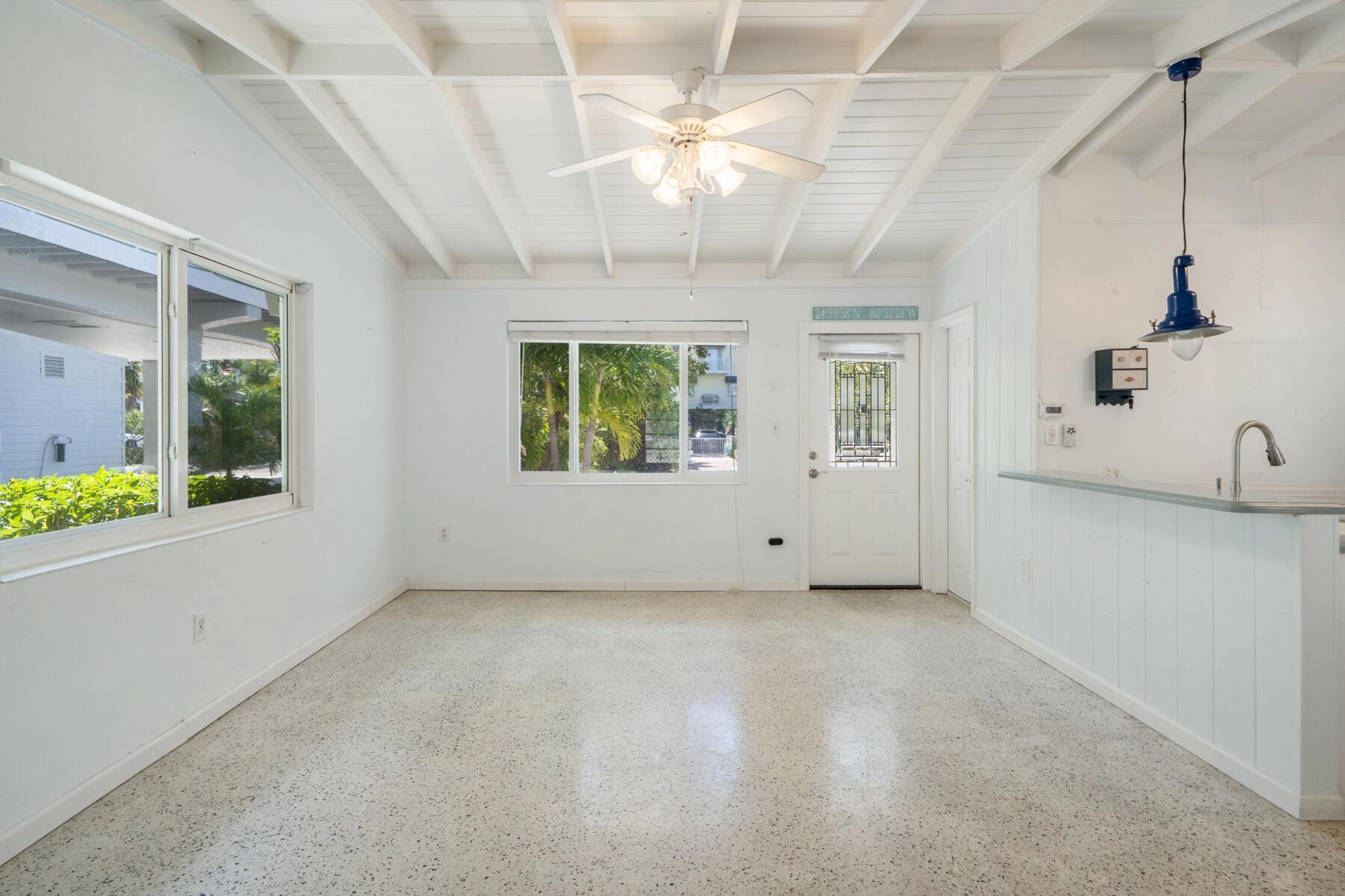 Image 3: Empty Main Living/Kitchen area