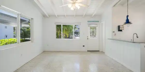 Image 3: Empty Main Living/Kitchen area