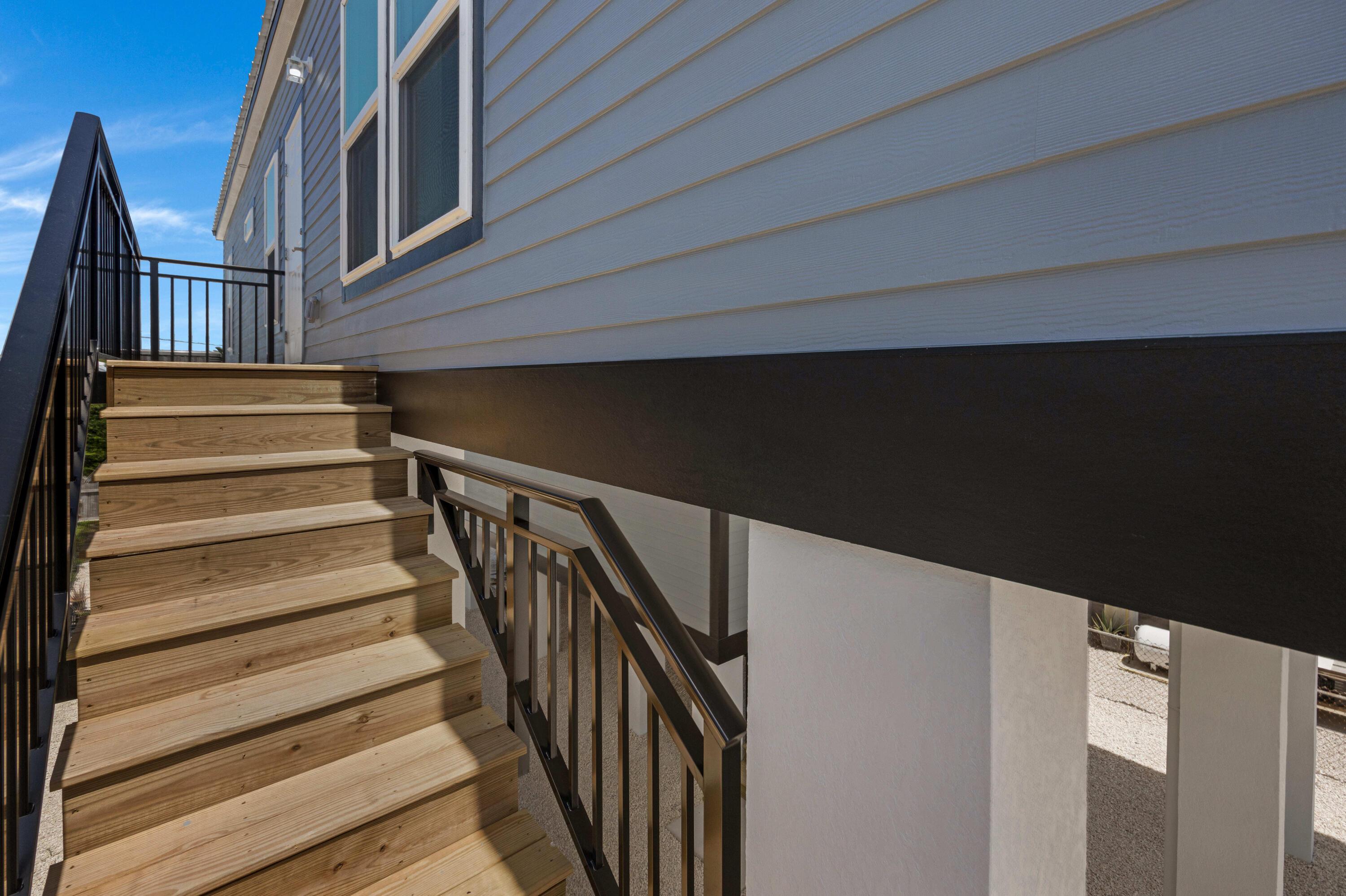 Image 2: Exterior Stairway to Main Home