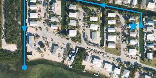 Image 3: Aerial Showing Boating Access