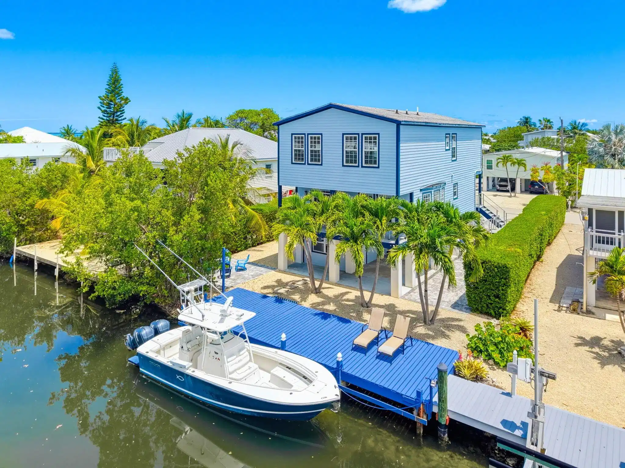 Image 1: Canal-Front Home