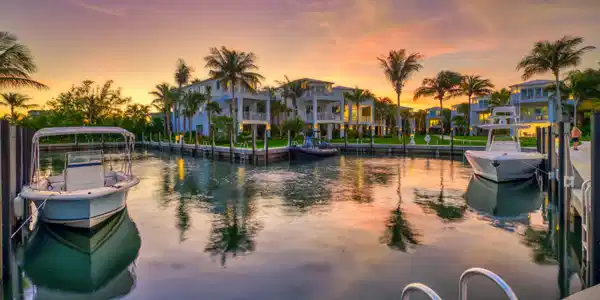 Image 2: Sunsets at the Boat Basin
