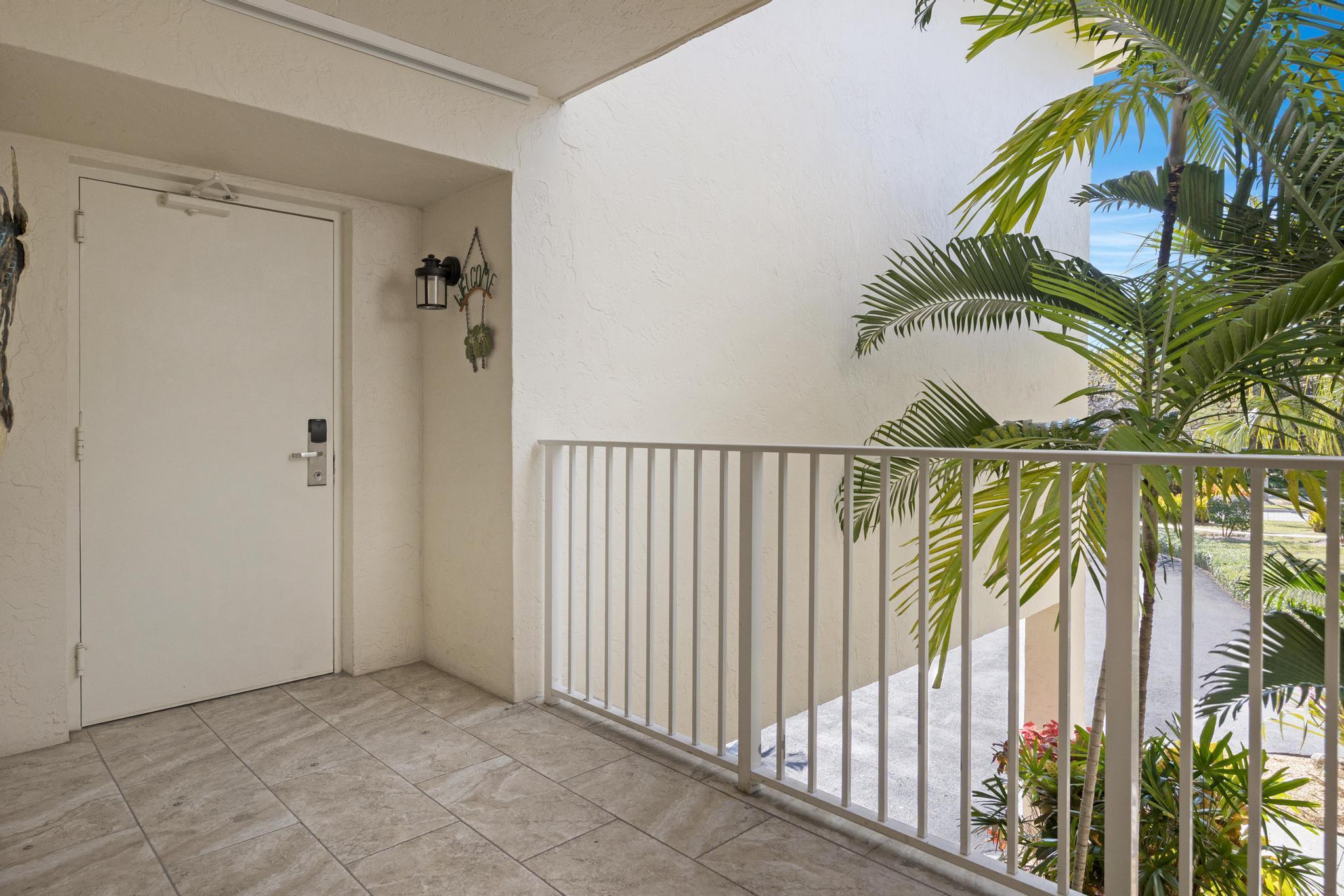 Image 3: Front patio entrance to 8204